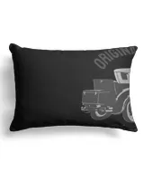 Faux Suede Pillow (Dual Sided) 13x19''