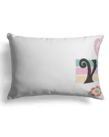 Faux Suede Pillow (Dual Sided) 13x19''