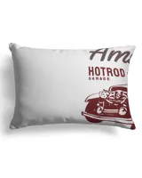Faux Suede Pillow (Dual Sided) 13x19''
