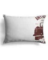 Faux Suede Pillow (Dual Sided) 13x19''