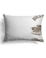 Faux Suede Pillow (Dual Sided) 13x19''