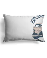 Faux Suede Pillow (Dual Sided) 13x19''