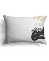 Faux Suede Pillow (Dual Sided) 13x19''