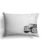 Faux Suede Pillow (Dual Sided) 13x19''