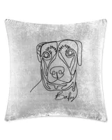 Faux Suede Pillow (Dual Sided)