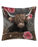Faux Suede Pillow (Dual Sided)