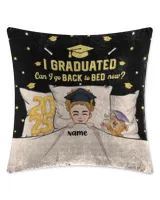 Faux Suede Pillow (Dual Sided)