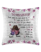 Faux Suede Pillow (Dual Sided)