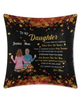 Faux Suede Pillow (Dual Sided)