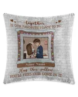 Faux Suede Pillow (Dual Sided)