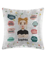 Faux Suede Pillow (Dual Sided)