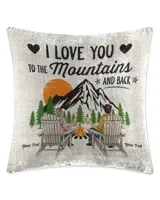 Faux Suede Pillow (Dual Sided)
