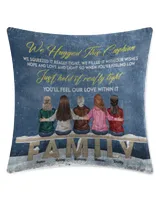 Faux Suede Pillow (Dual Sided)