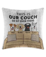 Faux Suede Pillow (Dual Sided)