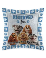 Faux Suede Pillow (Dual Sided)