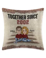 Faux Suede Pillow (Dual Sided)