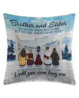 Faux Suede Pillow (Dual Sided)