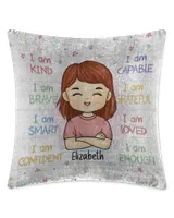 Faux Suede Pillow (Dual Sided)