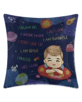 Faux Suede Pillow (Dual Sided)