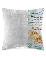 Faux Suede Pillow (Dual Sided)