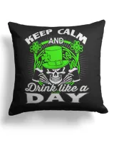 Cotton Drill Pillow (Dual Sided)