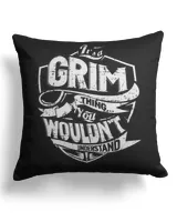Cotton Drill Pillow (Dual Sided)