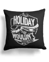 Cotton Drill Pillow (Dual Sided)