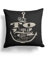 Cotton Drill Pillow (Dual Sided)