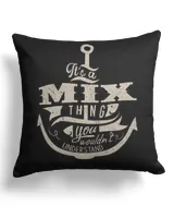 Cotton Drill Pillow (Dual Sided)
