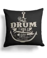Cotton Drill Pillow (Dual Sided)