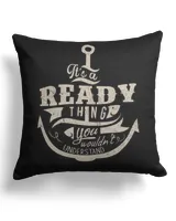 Cotton Drill Pillow (Dual Sided)