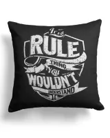 Cotton Drill Pillow (Dual Sided)