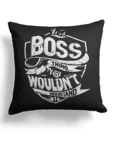 Cotton Drill Pillow (Dual Sided)