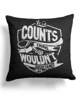 Cotton Drill Pillow (Dual Sided)