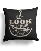 Cotton Drill Pillow (Dual Sided)