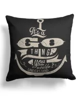 Cotton Drill Pillow (Dual Sided)