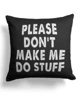 Cotton Drill Pillow (Dual Sided)
