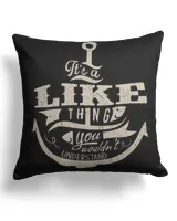Cotton Drill Pillow (Dual Sided)