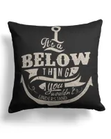 Cotton Drill Pillow (Dual Sided)