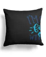 Cotton Drill Pillow (Dual Sided)