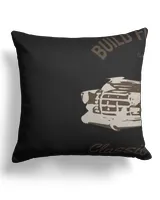 Cotton Drill Pillow (Dual Sided)