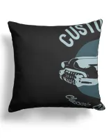 Cotton Drill Pillow (Dual Sided)