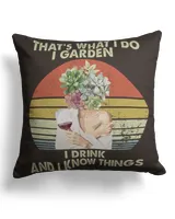 Cotton Drill Pillow (Dual Sided)