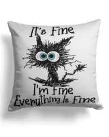 Cotton Drill Pillow (Dual Sided)