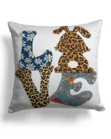 Cotton Drill Pillow (Dual Sided)