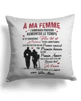 Cotton Drill Pillow (Dual Sided)