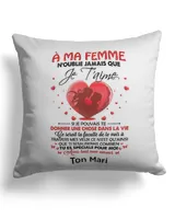 Cotton Drill Pillow (Dual Sided)