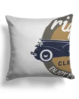 Cotton Drill Pillow (Dual Sided)