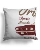 Cotton Drill Pillow (Dual Sided)