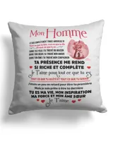 Cotton Drill Pillow (Dual Sided)